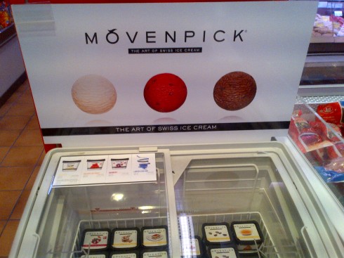 Movenpick Ice cream- Zurich, Switzerland